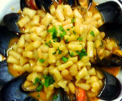 Pasta fagioli e cozze 